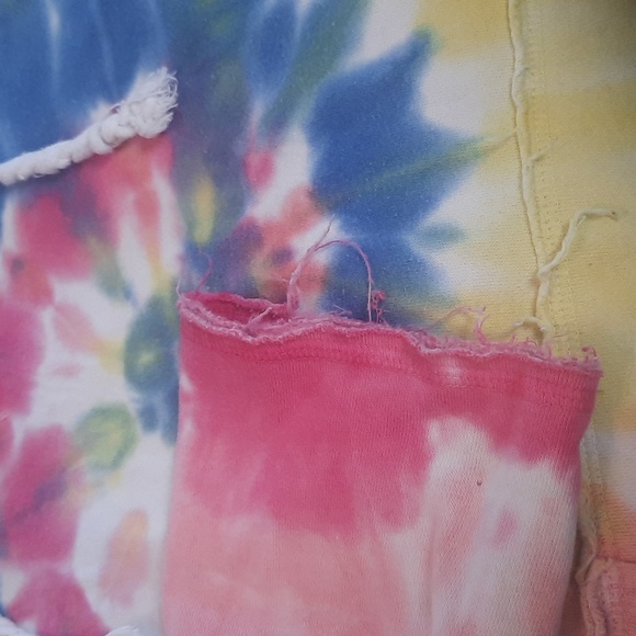 XL Billabong Tie Dye Hoodie Sweatshirt Y2K 😍 - Picture 4 of 7